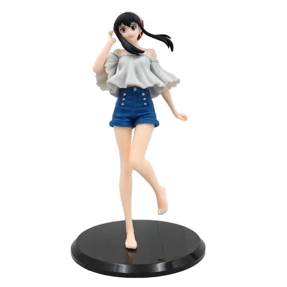 New SPY×FAMILY Anime Figure Kawai Anya Forger Yor Forger Action Figures Standing Figurine Collectible Model Doll Toys In Stock