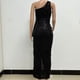 thumbnail image 5 of Vestido de cóctel de lentejuelas para mujer, vestido de noche sin mangas con purpurina, 5 of 5