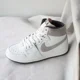 thumbnail image 5 of Jo r-dan Air Ship PE SP Men's Sz 8-12 White Grey Leather Athletic Shoes DZ3497 100, 5 of 5