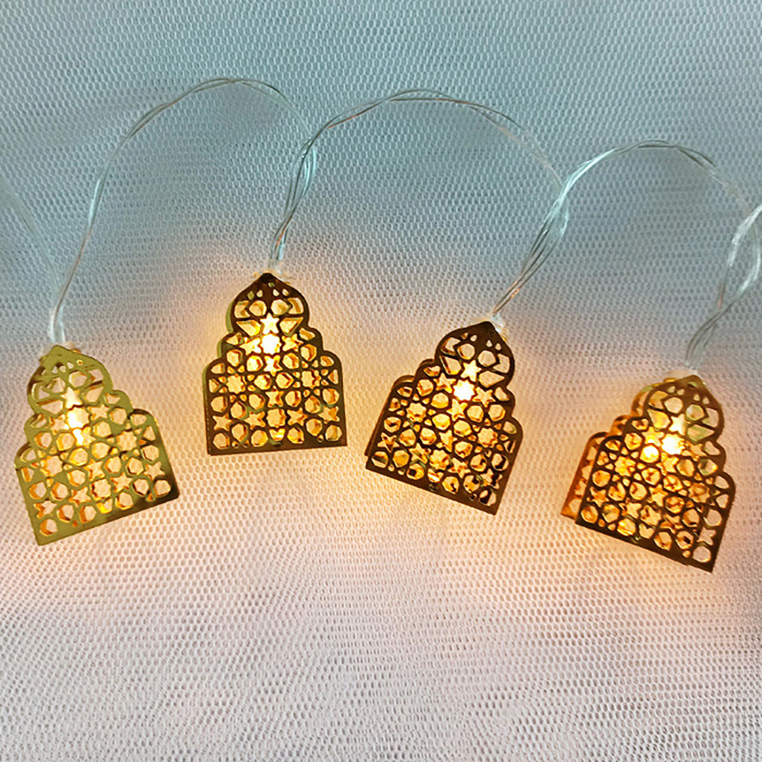 MoneRffi EID Mubarak Ramadan Kareem LED Fairy Light String Light Islam