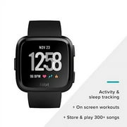 Fitbit Versa Smart Watch Black/Black