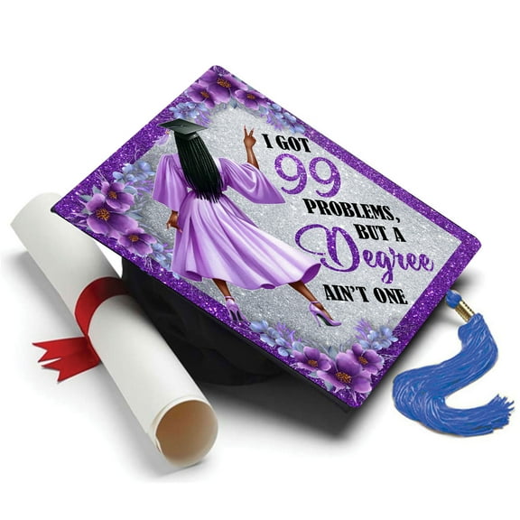 99 Problems- JayZ Grad Cap Tassel Topper