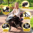 thumbnail image 4 of Battery Powered 3 Wheel Motorcycle Ride On for Kids by Lil' Rider, 4 of 7