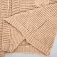 thumbnail image 6 of Lovskoo 2024 Cardigan Sweaters for Women Open Front Trendy Long Sleeve Hooded Cable Knit Oversized Winter Outerwear Tops Beige, 6 of 9