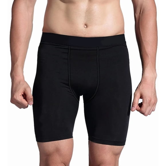 Pantalones cortos de compresión Jadeshay para hombres color Negro