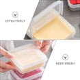 thumbnail image 4 of Fridge Cheese Box 2pcs Container for Sliced Cheese and Deli Meat Keeps Food Fresher, 4 of 8