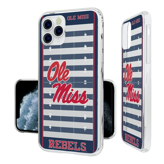 Ole Miss Rebels Clear Field iPhone Case