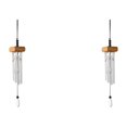 thumbnail image 4 of Destyer Exquisite Wind Chimes With Intricate For Refined Look Materials Wind Chime Pendant Add Charm To Home burlywood 2Set, 4 of 6