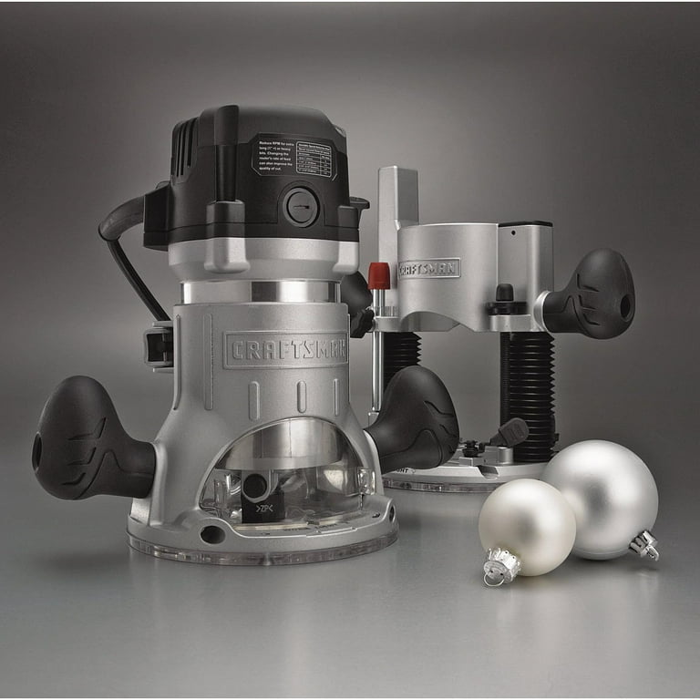 00927683 Craftsman 12Amp Fixed Plunge Base Router Combo