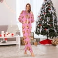 thumbnail image 7 of FORMRS Onesies Pajama for Adults Unisex Hoodie Winter Jumpsuit One Piece Sleepwear, Sizes S-2XL, Pink Doughnuts, 7 of 7