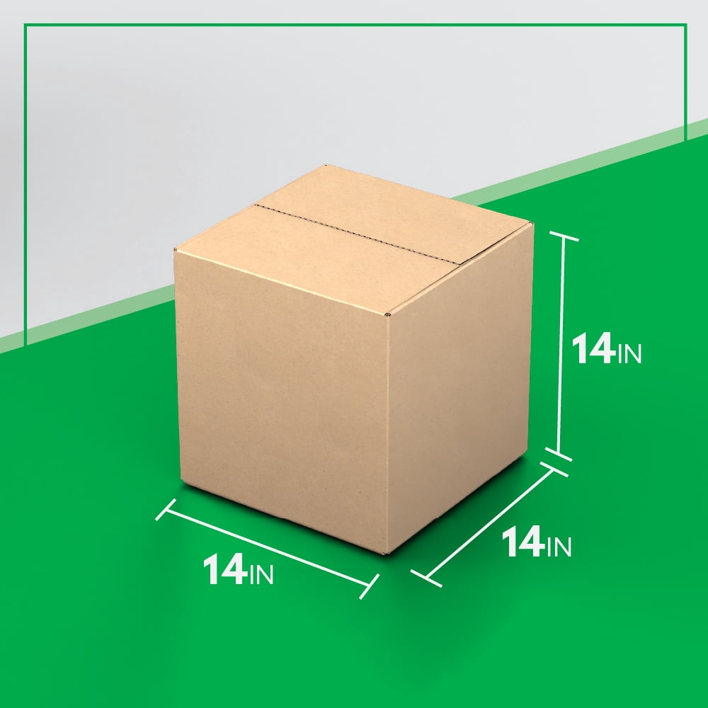 14" x 14" x 14" Bulk Boxes for Shipping, Mailing, Packing, Packaging and Storage, 400-CT Pallet