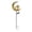 B, variant on ZhangC Solar Garden Stake Light, 31.5 Inch Moon Hummingbird Crackle Glass Outdoor Waterproof Metal Yard Decor with Warm LED Glow, Auto On/Off Pathway Lighting for Lawn, Patio and Backyard
