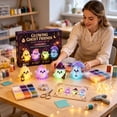 thumbnail image 4 of AURIGATE Glow in Dark DIY Bead Kit, 7.87x4.72 inch Luminous Spirit Crafts Set for Jewelry Making Halloween Gift Activity, 4 of 5