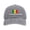 Grey, variant on Mesh Mens Hat Hats Running Cap for Men Women Flock Hat