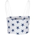 thumbnail image 3 of Women's White Dallas Cowboys Countess Allover Print Sleeveless Cami Tank Top, 3 of 3