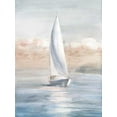 thumbnail image 2 of Nai, Danhui 19x24 Gold Ornate Wood Framed with Double Matting Museum Art Print Titled - Full Sail II, 2 of 4