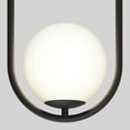 thumbnail image 2 of Artika Bloom Modern 1-Light LED Pendant Light Fixture, Black, 2 of 5