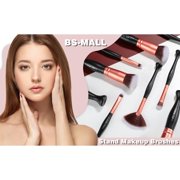 BS-MALL 16-Piece Black Makeup Brush Set - Synthetic Foundation Brush, Powder Brush, Concealer Brush, Eye Shadow Brush