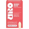 thumbnail image 1 of Supositorio vaginal de ácido bórico - con ácido láctico y aloe para un alivio rápido y control de olores vaginales - vegano, libre de parabenos, tintes y fragancias - 12 unidades, 1 of 3