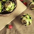 thumbnail image 6 of 6 Piece Set Of Artificial Artichoke Vegetables Ideal For Home Wedding Table Decoration Realistic Non Fading Bowl Filler For Attractive Centerpieces, 6 of 6
