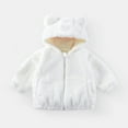 thumbnail image 2 of LNMQLPDBS 12-18 Month Winter Coat Boys Size 8 Hoodie Kids Puffer Vest 18 Month Snowsuit Boys Toddler Boy Winter Clothes 5-6 Year Old Girl Clothes, White 12-18 Months, 2 of 8