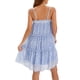 thumbnail image 4 of Vestido sin mangas casual sin mangas con estampado de leopardo de verano para mujer Fridja  hj1025, 4 of 9