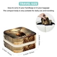 thumbnail image 5 of Elk Revival Travel Portable Square Jewelry Box Organizer for Girls and Women with Ring Earring Necklace Bracelet Storage Display Case Holder, 5 of 6
