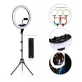 thumbnail image 1 of Lampara Aro De Luz Led 18 Pulgadas Divitech® Profesional Para Foto Video Maquillaje Divitech® ELLAAR-0011, 1 of 8