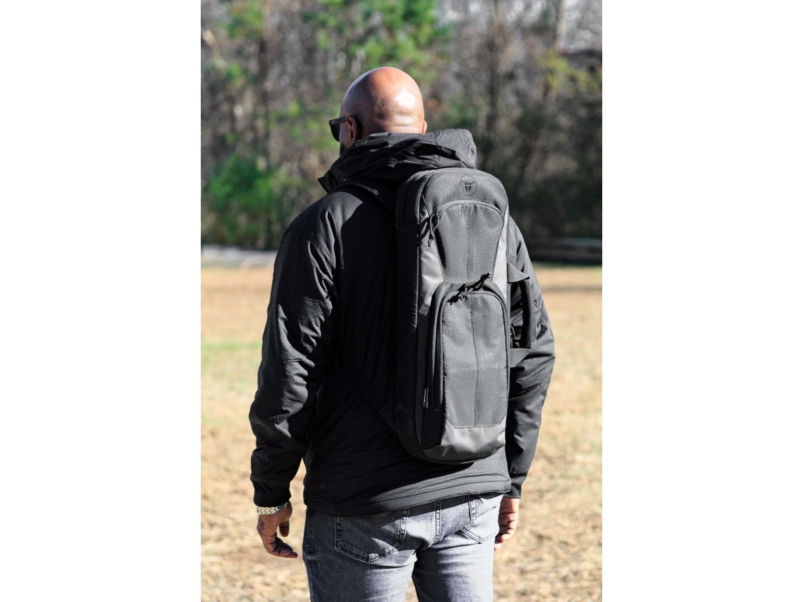 Trailblazer Firearms Pivot Rifle Custom Backpack, Black