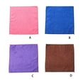 thumbnail image 2 of sweethay Toalla de limpieza de cocina absorbente de forma cuadrada, paño de cocina antigrasa, vajilla de alta eficiencia, utensilios de trapo Suministros de limpieza para el hogar Rosa roja, 2 of 6