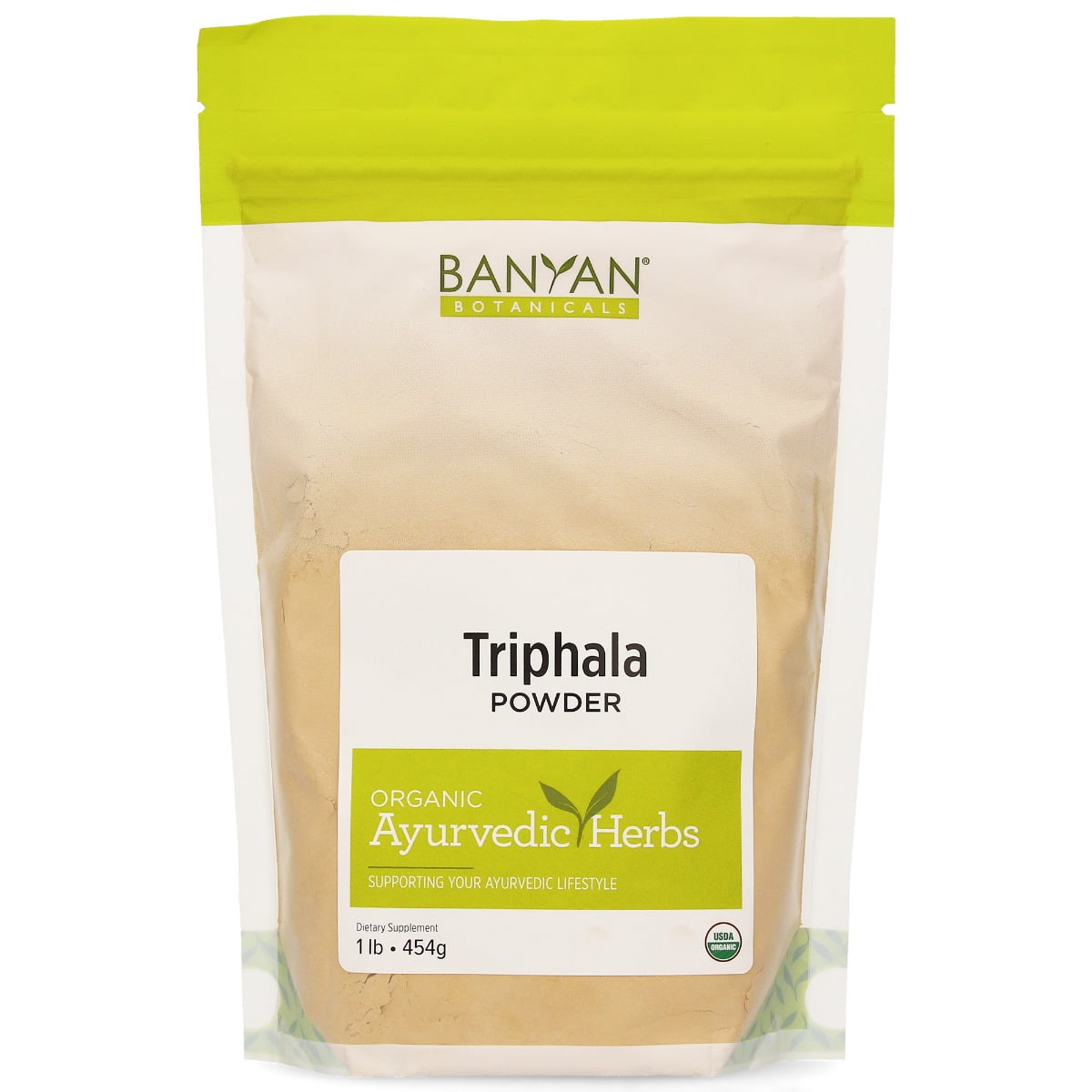 Banyan Botanicals Triphala Powder Organic Formula of Amla, Haritaki