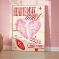 thumbnail image 2 of Arte de pared Retro Heartbreak Hotel cita Feeling Lucky 8 Ball Let Me Roll It Dice, pintura en lienzo, carteles, sala de estar, decoración del hogar, 2 of 4