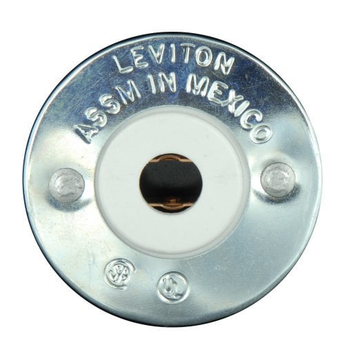Leviton 517 Snap-In Quickwire Slimline Stationary Fluorescent Lampholder