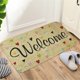 thumbnail image 1 of Ganfancp Rectángulo Antideslizante Estera de La Puerta Dormitorio Cocina Entrada Imprimir Piso Estera Felpudos Liquidación Ventas Hoy Ofertas Prime 1X Alfombrilla Antideslizante Absorbente, 1 of 6