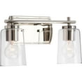 thumbnail image 3 of P300155-104-Progress Lighting-Adley - 2 Light - Cylinder Shade in New Traditional and Transitional and Traditional style - 13.88 Inches wide by 7.63, 3 of 7