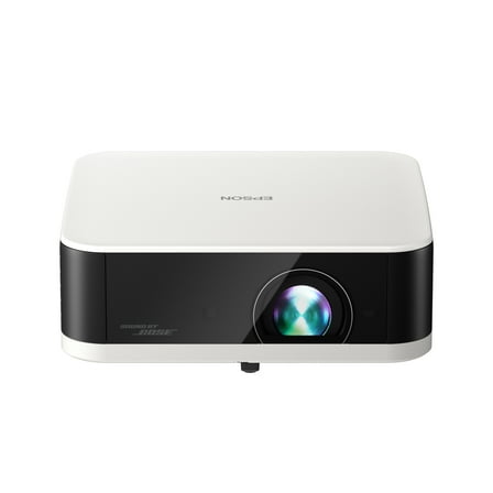 Epson Lifestudio Pop Full HD Portable Lifestyle Projector with Sound by Bose Technology – White