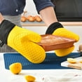 thumbnail image 4 of Latrodar Thick Insulated Gloves Microwave Oven Household Eco-Friendly Material hold Heat Hand Clips Red 11x5.4 Inch Home Decor, 4 of 5