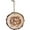 G, variant on LSLJS Christmas Tree Wooden Carving Pendant, 3.3 inch Christmas Ball Shape 3D Animals Pattern Carving Wooden Crafts with Rope, 3 Layers Color Flat Bauble Sphere Christmas Decorations for Party
