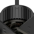 thumbnail image 2 of Hunter 72" HFC Matte Black Ceiling Fan with Wall Control, 2 of 8