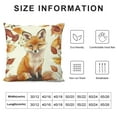 thumbnail image 5 of YINGXI Animals Throw Pillow Covers Decorative Pillows Soft Velvet Cushion Cases for Couch Sofa Home Decor 18x18in, 5 of 5