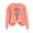 Orange, variant on IROINNID Christmas Long Sleeve Shirts for Women Christmas Printed Crewneck Pullover Loose Fitting Tops Casual Holiday Trendy Shirts,Orange