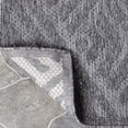 thumbnail image 4 of Superior Modern Geometric Indoor/Outdoor Area Rug, Grey, 6' x 8' 10", 4 of 7