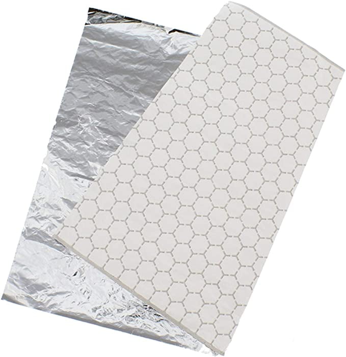500 Pack 18" x 18" Insulated Foil Sandwich Wrap Sheets