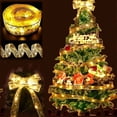 thumbnail image 4 of LED Bluetooth Smart Ribbon Christmas Lights, 5m 25LED USB Powered Christmas Light String, Suitable For Christmas Trees, Party Decorations, Indoor And Outdoor, 4 of 9
