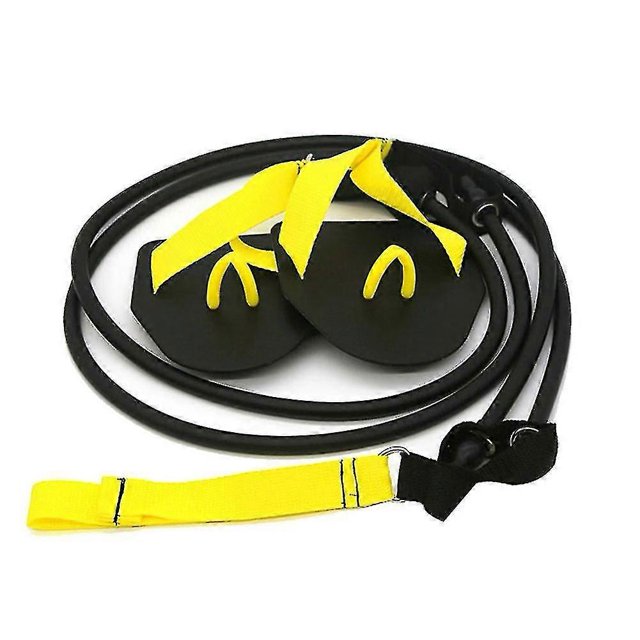 Swimming Arm Strength Trainer With Swim Paddle Fins Swimming Resistance Exercise Bands Set