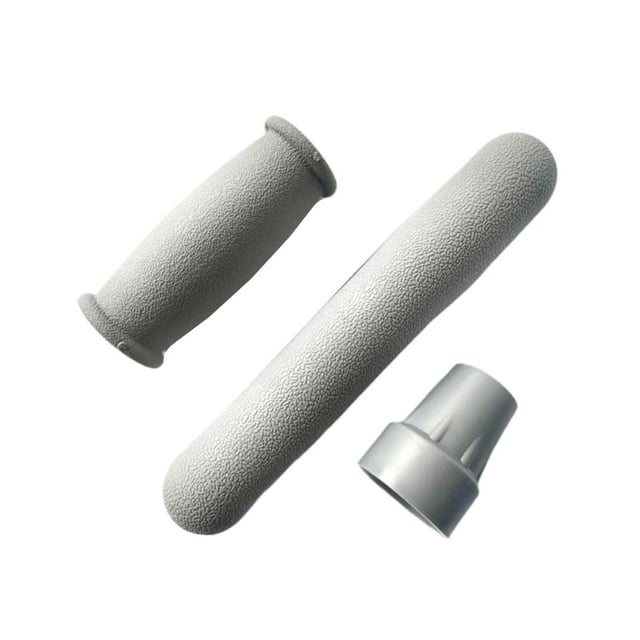 Xuanheng Replacement Crutch Pads Comfortable Anti Slip Cushion Hand Grip and Feet Cap Gray