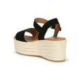 thumbnail image 3 of Women's Open Toe Ankle Strap Espadrille Platform Wedge Sandal 19707, 3 of 6
