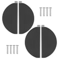 thumbnail image 3 of 4 tiradores semicirculares sencillos de lujo para armarios y puertas., 3 of 8