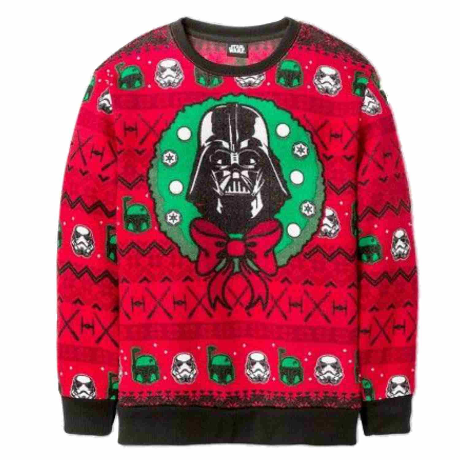 star wars christmas sweater walmart
