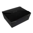 thumbnail image 1 of Pack N' Eat Black Number 8 Take Out Box -- 200 per case, 1 of 1